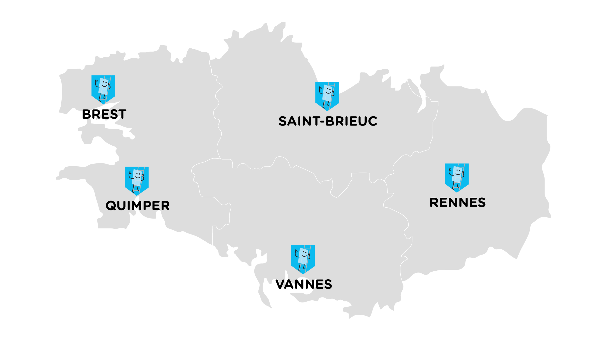 Nos experts de la pose VELUX sont dans le Finistère